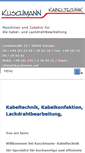 Mobile Screenshot of kuschmann.net